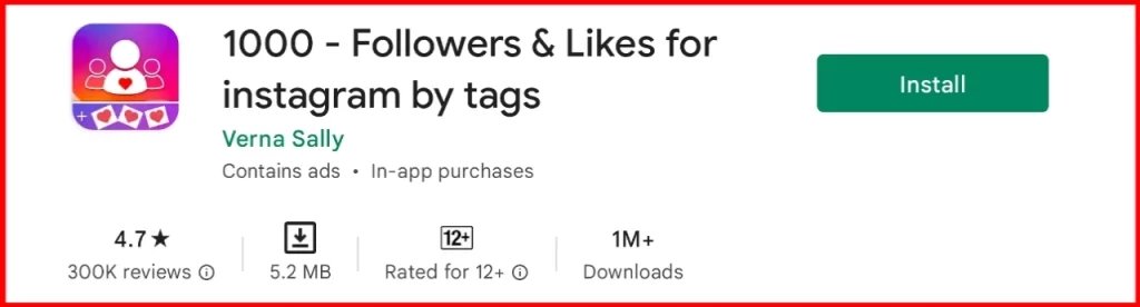 1000 - Followers & Likes for Instagram